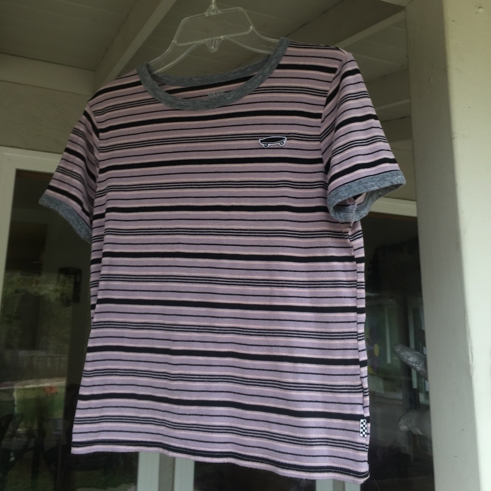 Vans off the wall striped top!